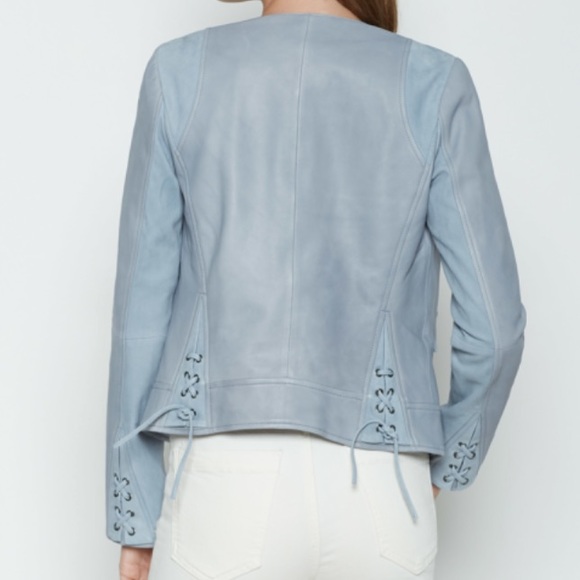 Joie XS Fifi blue leather jacket - Picture 2 of 8